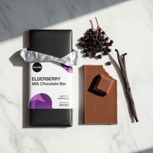 Elderberry Milk Chocolate Bar