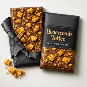 Honeycomb Toffee Milk Chocolate Bar